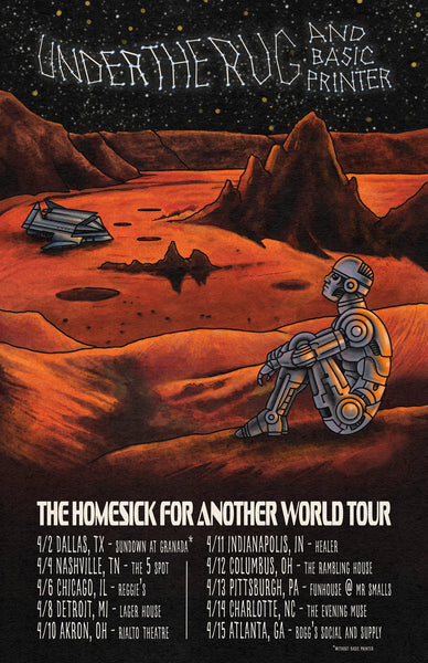 Homesick for Another World Tour Poster