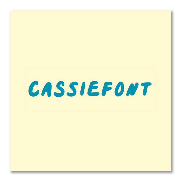 Cassiefont