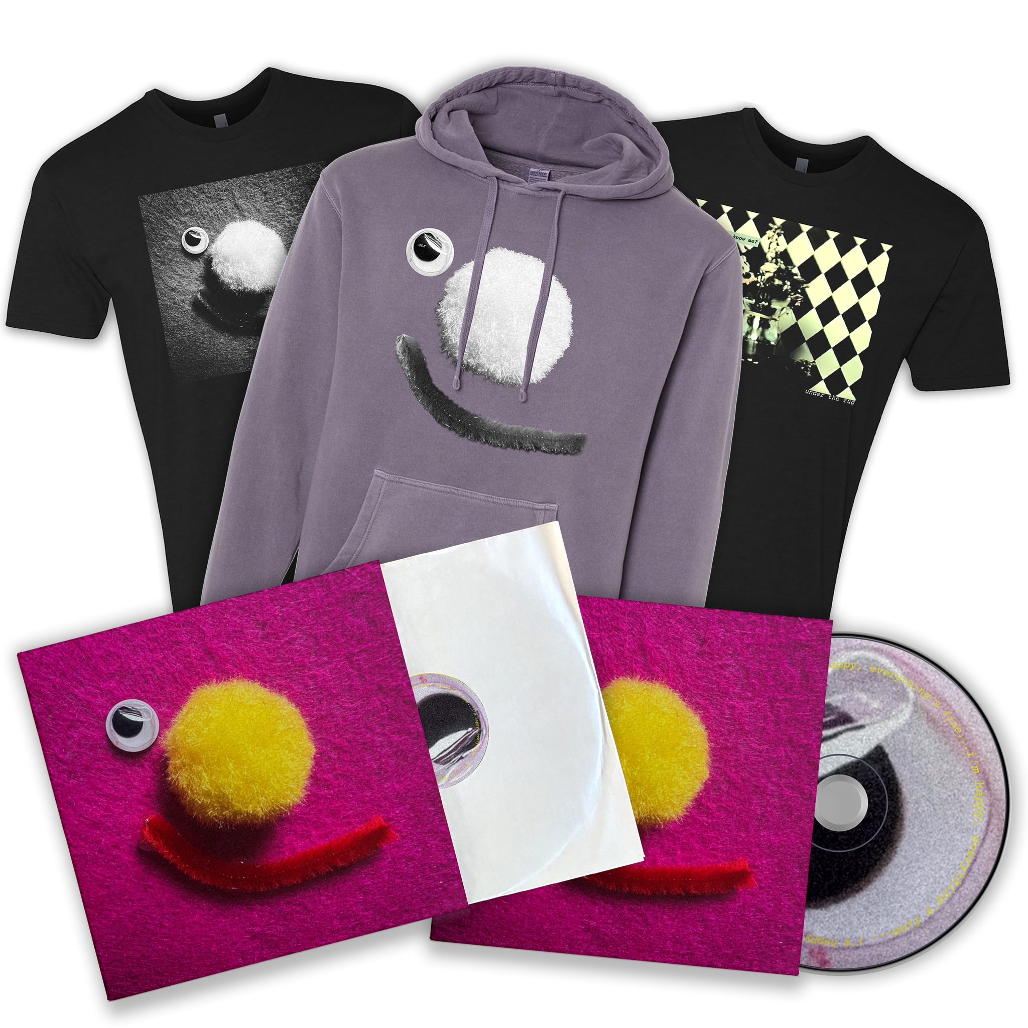 HIE - All Merch Bundle with Test Pressing!